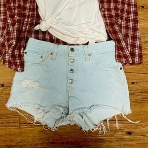High waisted Lee Shorts